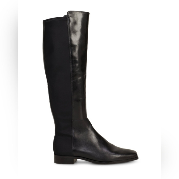 Vince Camuto Shoes - Vince Camuto Librina Elegant Black Leather Knee-High Boots Sz 7.5 New Ret $229
